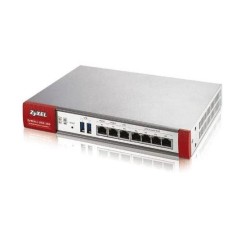 FIREWALL ZYXEL USGFLEX200, 4x LAN/DMZ, 2x WAN, 1x SFP, 550 Mbps, IKEv2, IPSec, SSL, L2TP/IPSec,rackabil, fanless, "USGFLEX200-EU
