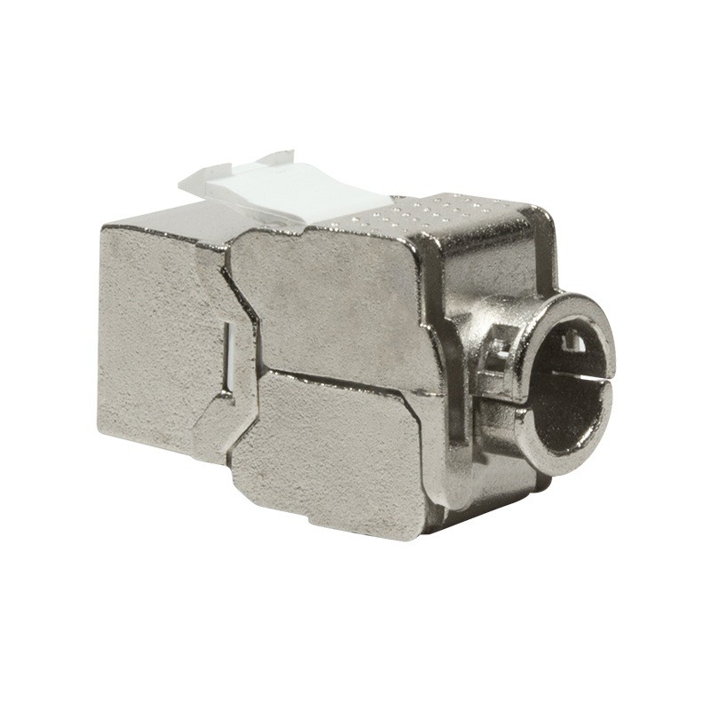 MUFA RJ-45 LOGILINK pt. cablu FTP, SFTP, Cat6, RJ-45 (T), ecranat, plastic cu metal, 1 buc, "NK4003"