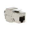 MUFA RJ-45 LOGILINK pt. cablu FTP, SFTP, Cat6, RJ-45 (T), ecranat, plastic cu metal, 1 buc, "NK4003"