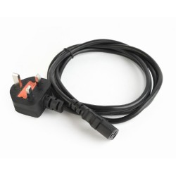 CABLU alimentare GEMBIRD 1.8m, intrare Shucko UK 3pin, iesire C13, 5A, bulk, black, "PC-187" (timbru verde 0.8 lei)