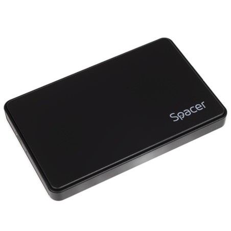RACK extern SPACER, pt HDD/SSD, 2.5 inch, S-ATA, interfata PC USB 3.1 Type C, plastic, negru, "SPR-TYPE-C-01" (timbru verde 0.8 