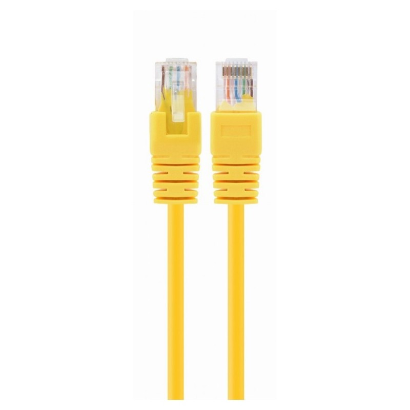 PATCH CORD UTP SPACER Cat5e, cupru-aluminiu, 0.25 m, galben, AWG26, "SP-PT-CAT5-0.25M-Y" (timbru verde 0.08 lei)