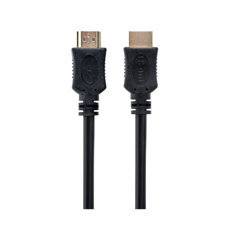 CABLU video SPACER, HDMI (T) la HDMI (T), 1m, conectori auriti, rezolutie maxima 4K (3840 x 2160) la 60 Hz, negru, "SPC-HDMI4L-1