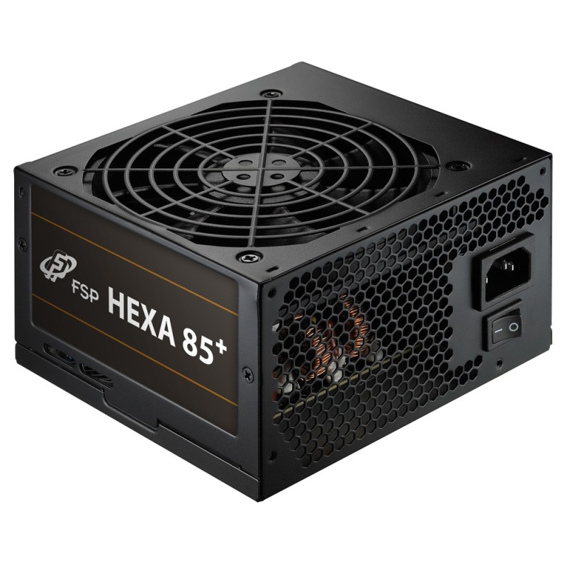 SURSA FORTRON HEXA 85+ PRO, 650 W, ATX 12V V2.5, fan 120 mm x 1, 80 Plus Bronze, "HEXA 85+ PRO 650",  (timbru verde 2 lei)