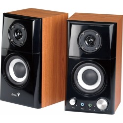 BOXE GENIUS 2.0, RMS: 14W (2 x 7W), black&amp;cherry wood, "SP-HF500A II" "31730032400" (timbru verde 4.00 lei)