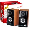 BOXE GENIUS 2.0, RMS: 14W (2 x 7W), black&amp;cherry wood, "SP-HF500A II" "31730032400" (timbru verde 4.00 lei)