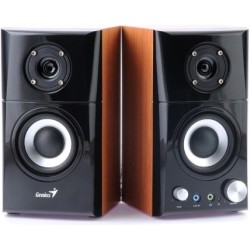 BOXE GENIUS 2.0, RMS: 14W (2 x 7W), black&amp;cherry wood, "SP-HF500A II" "31730032400" (timbru verde 4.00 lei)