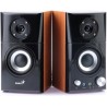 BOXE GENIUS 2.0, RMS: 14W (2 x 7W), black&amp;cherry wood, "SP-HF500A II" "31730032400" (timbru verde 4.00 lei)