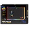 Mouse PAD GENIUS, "GX-Pad 600H RGB", gaming , cu led, cauciuc si material textil, 320 x 250 x 5.5 mm, negru , iluminat RGB, "312