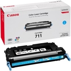 Toner Original Canon Cyan, CRG-711C, pentru LBP-5300|LBP-5360|MF-9130|MF-9170|MF-9220|MF-9280, 6K, (timbru verde 1.2 lei) , "CR1