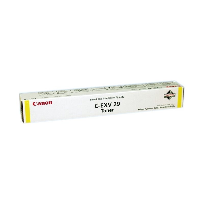 Toner Original Canon Yellow, EXV29Y, pentru IR Advance C5235I|IR Advance C5240|IR C5030|IR C5030I|IR C5035|IR C5035I, 27K,NOPP, 