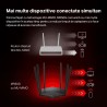 ROUTER MERCUSYS wireless  1900Mbps, 2 porturi LAN Gigabit, 1 port WAN Gigabit, Dual Band AC1900 6 x antena externa, "MR50G"  (ti