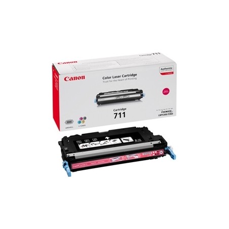 Toner Original Canon Magenta, CRG-711M, pentru LBP-5300|LBP-5360|MF-9130|MF-9170|MF-9220|MF-9280, 6K, (timbru verde 1.2 lei) , "