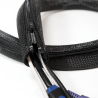 MANSON protectie cabluri LOGILINK, cu fermoar, diametru 20mm, 2m, negru, "KAB0047"