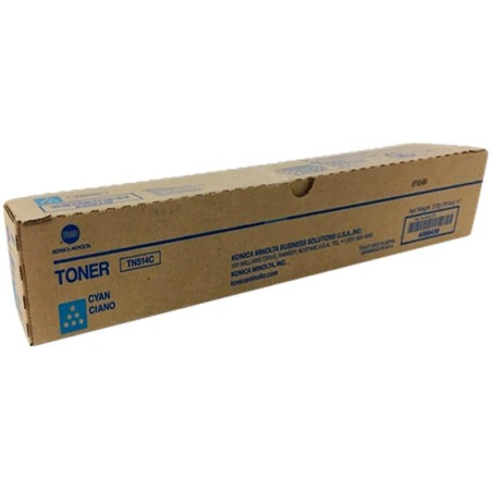 Toner Original KONICA-MINOLTA Cyan, TN-514C, pentru Bizhub C458|C558|C658, 26K, (timbru verde 1.2 lei) , "A9E8450"