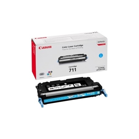 Toner Original Canon Cyan, CRG-711C, pentru LBP-5300|LBP-5360|MF-9130|MF-9170|MF-9220|MF-9280, 6K, (timbru verde 1.2 lei) , "CR1