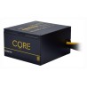 SURSA Chieftec Core 600 W, non-modulara, certificare 80 Plus Gold, ventilator 120 mm x 1, PCI-E 6+2 pin x 2, SATA x 6, "BBS-600S