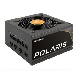 SURSA Chieftec Polaris 750 W, modulara, certificare 80 Plus Gold, ventilator 120 mm x 1, PCI-E 6+2 pin x 4, SATA x 8, "PPS-750FC