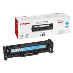 Toner Original Canon Cyan, CRG-718C, pentru LBP-7200|LBP-7210|LBP-7660|LBP-7680|MF-8330|MF-8340|MF-8350|MF-8360|MF-8380|MF-8540|