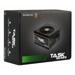 SURSA Chieftec Task 700 W, non-modulara, certificare 80 Plus Bronze, ventilator 120mm, PCI-E 6+2 pin x 4, SATA x 6, "TPS-700S" (
