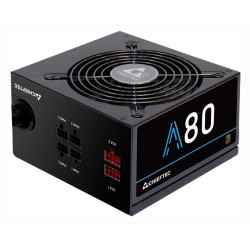 SURSA Chieftec A-80 650 W, semi-modulara, certificare 80 Plus Bronze - compatibila, ventilator 120 mm x 1, PCI-E 6+2 pin x 2, SA