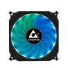 SET 3 VENTILATOARE CHIEFTEC PC 120x120x25 mm, ADD RGB LED, 3 buc. in pachet &amp; HUB &amp; telecomanda "CF-3012-RGB"