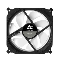 SET 3 VENTILATOARE CHIEFTEC PC 120x120x25 mm, ADD RGB LED, 3 buc. in pachet &amp; HUB &amp; telecomanda "CF-3012-RGB"
