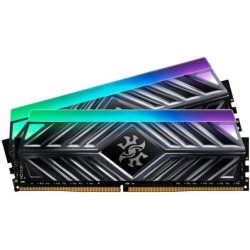Memorie DDR Adata - gaming DDR4 8 GB, frecventa 2666 MHz, 1 modul, radiator, iluminare RGB, "AX4U266638G16-ST41"