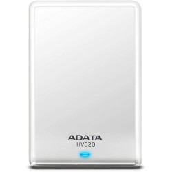 HDD extern ADATA 2 TB, HV620, 2.5 inch, USB 3.0, alb, "AHV620-2TU3-CWH" (timbru verde 0.8 lei)