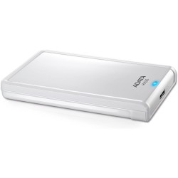HDD extern ADATA 2 TB, HV620, 2.5 inch, USB 3.0, alb, "AHV620-2TU3-CWH" (timbru verde 0.8 lei)