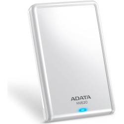 HDD extern ADATA 2 TB, HV620, 2.5 inch, USB 3.0, alb, "AHV620-2TU3-CWH" (timbru verde 0.8 lei)