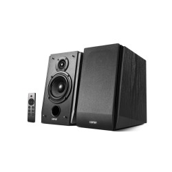 BOXE EDIFIER 2.0, RMS:  70W (2 x 16W, 2 x 19W), bluetooth, telecomanda wireless, volum, bass, treble, optical, coaxial, matte-bl