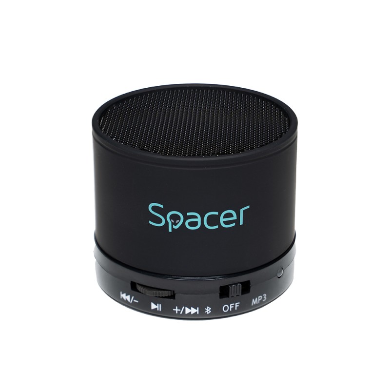 BOXA SPACER portabila bluetooth TOPPER, RMS:  3W, control volum, acumulator 520mAh, timp de functionare pana la 5 ore, distanta 