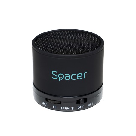 BOXA SPACER portabila bluetooth TOPPER, RMS:  3W, control volum, acumulator 520mAh, timp de functionare pana la 5 ore, distanta 