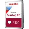 HDD TOSHIBA 4 TB, P300, 5.400 rpm, buffer 128 MB, pt. desktop PC, "HDWD240UZSVA"