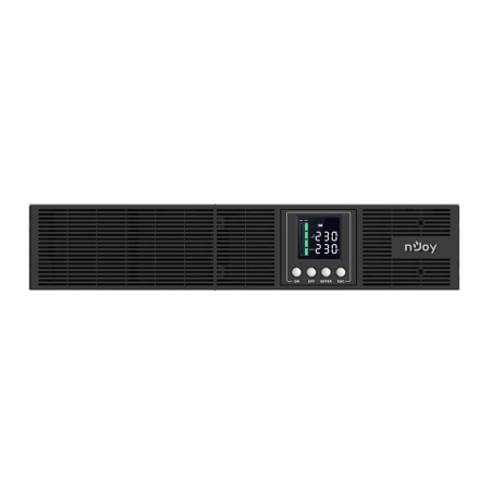 UPS NJOY, "Aster 3000", Online cu sinusoida pura, rack, 3000VA/2700W, AVR, IEC x 8, 6 x baterie GP09122L, display LCD, back-up 1