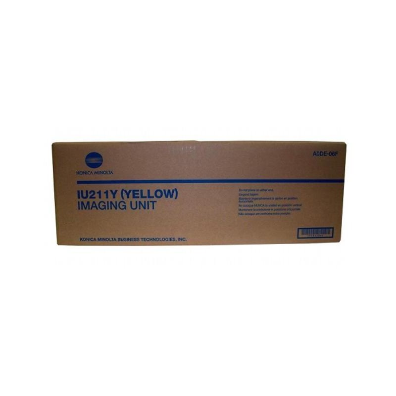 Drum Unit Original Konica-Minolta Yellow, IU-211Y, pentru Bizhub C203|C253, 75K, (timbru verde 0.8 lei), "A0DE06F"