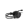 CASTI A4tech, cu fir, standard, utilizare multimedia, microfon pe brat, conectare prin USB 2.0, negru, "HU-30", (timbru verde 0.