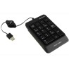 TASTATURA numerica A4TECH Fstyler, 18 taste, USB, 70cm retractabil, compact design, grey, "FK-13-GR" (timbru verde 0.8 lei)