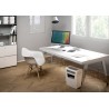 Distrugator manual documente Leitz IQ Home Office, 10 coli, P4, cross-cut (tip confeti), cos 23 coli, alb, Leitz "80090000" (tim