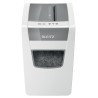 Distrugator manual documente Leitz IQ Home Office Slim, 10 coli, P4, cross-cut (tip confeti), cos 23 coli, alb, Leitz "80010000"