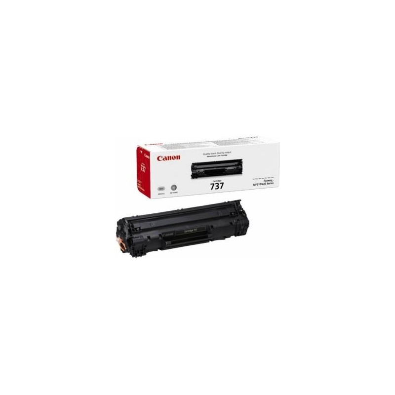 Toner Original Canon Black, CRG-737, pentru LBP-151|MF-211|MF-212|MF-216|MF217|MF-226|MF-229|MF-231|MF-232|MF-237|MF-244|MF-247|