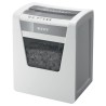 Distrugator manual documente Leitz IQ Office, 10 coli, P5, micro-cut (tip particule), cos 23 coli, alb, Leitz "80020000" (timbru