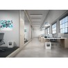 Distrugator manual documente Leitz IQ Office, 10 coli, P5, micro-cut (tip particule), cos 23 coli, alb, Leitz "80020000" (timbru