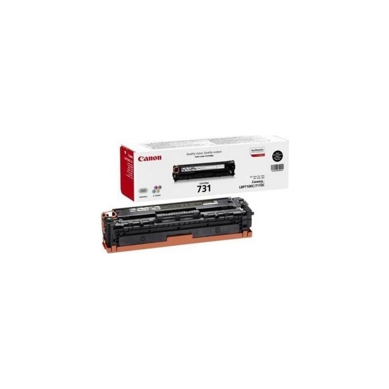 Toner Original Canon Black, CRG-731B, pentru LBP-7100|LBP-7110|MF-8230|MF-8280|MF-623|MF-628, 1.4K, (timbru verde 1.2 lei) , "CR