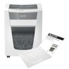Distrugator manual documente Leitz IQ Office Pro, 20 coli, P4, cross-cut (tip confeti), cos 30 coli, alb, Leitz "80060000" (timb
