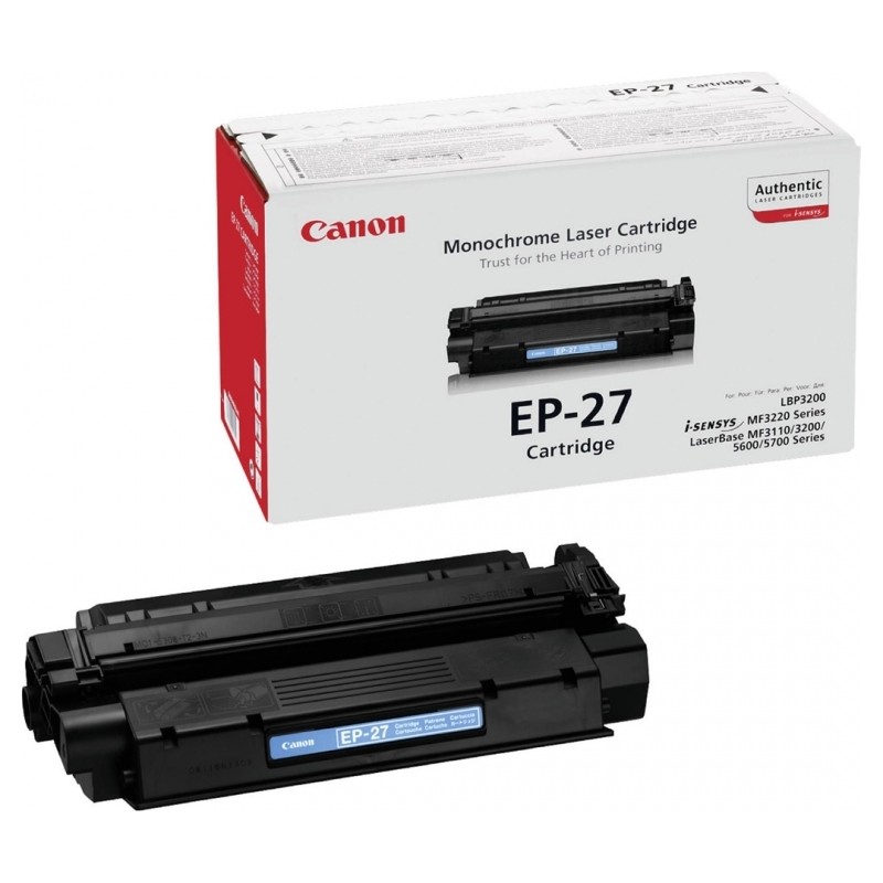 Toner Original Canon Black, EP-27, pentru LBP-3200|LBP-3210|MF-3220|MF-3240|MF-5530|MF-5550|MF-5630|MF-5650|MF-5730|MF-5750|MF-5