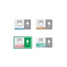 Distrugator manual documente Leitz IQ Office Pro, 15 coli, P5, micro-cut (tip particulei), cos 30 coli, alb, Leitz "80050000" (t