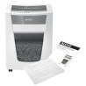Distrugator manual documente Leitz IQ Office Pro, 15 coli, P5, micro-cut (tip particulei), cos 30 coli, alb, Leitz "80050000" (t