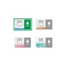 Distrugator manual documente Leitz IQ Office Pro,  5 coli, P6+, micro-cut (tip particulei), cos 30 coli, alb, Leitz "80100000" (